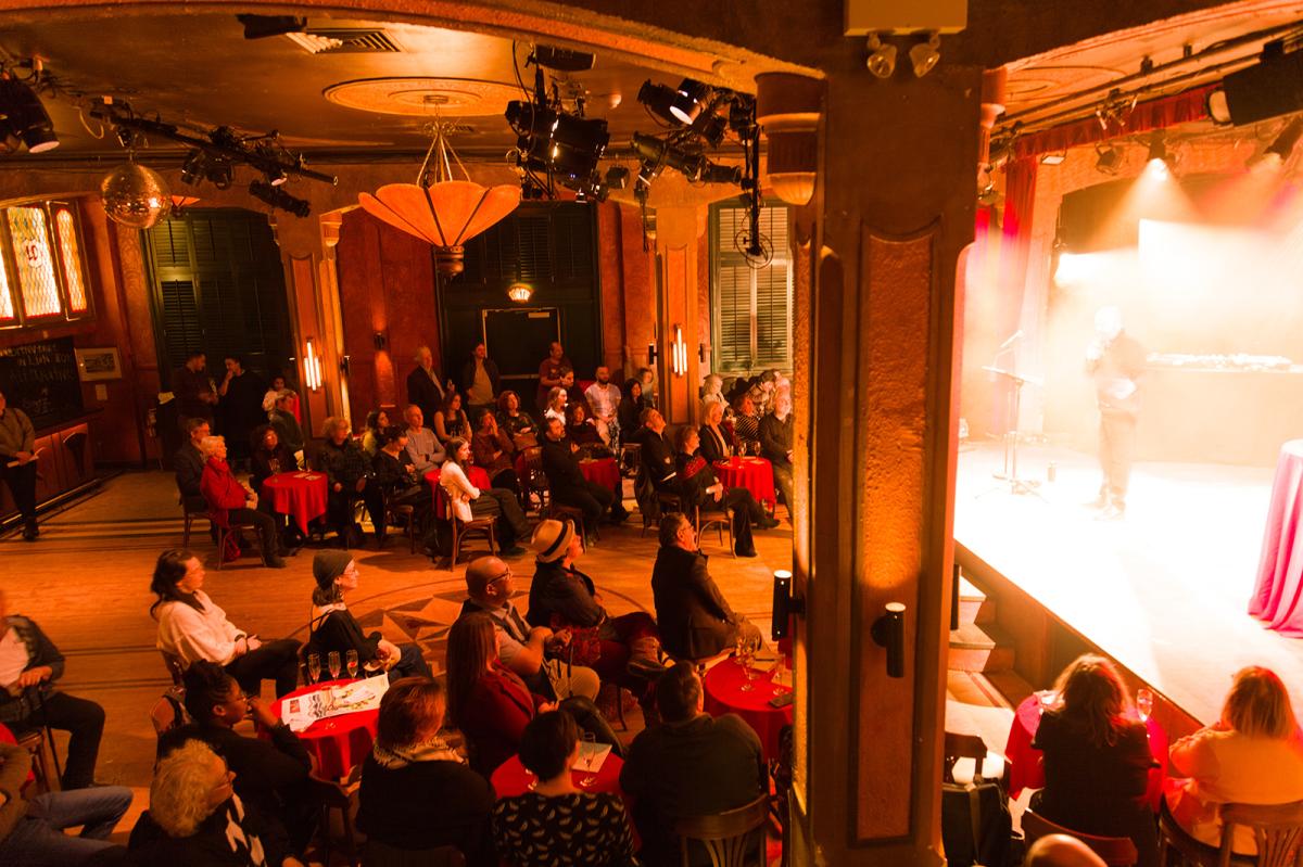 Vue du balcon - Salle Lion d'Or - 30 ans Alternatives